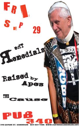 The Remedials, Raised By Apes, THE .CAUSE @ Pub 340 Sep 29 2006 - Jun 12th @ Pub 340