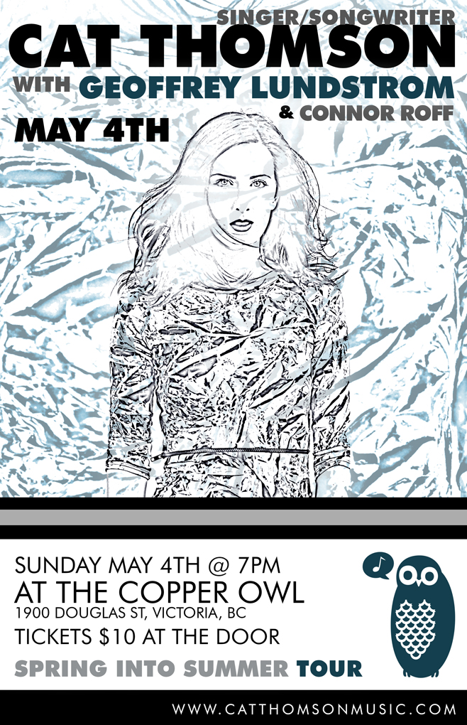 Cat Thompson, Geoffrey Lundstrom, Connor Roff @ Copper Owl May 4 2014 - Jun 10th @ Copper Owl