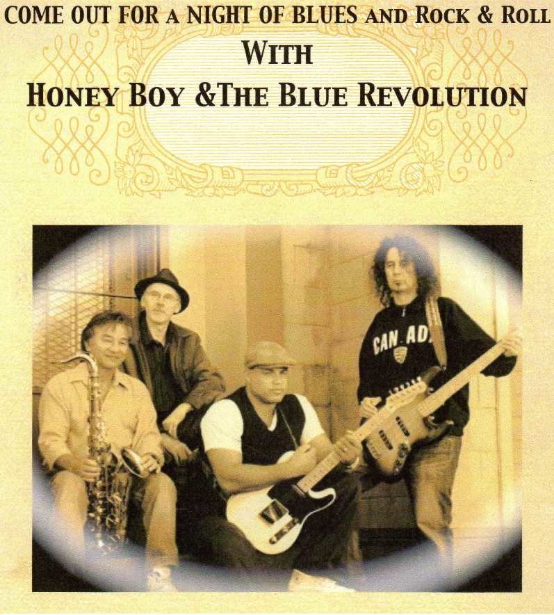 Honey Boy & the Blue Revolution @ Princeton Pub Apr 2 2011 - Jun 15th @ Princeton Pub