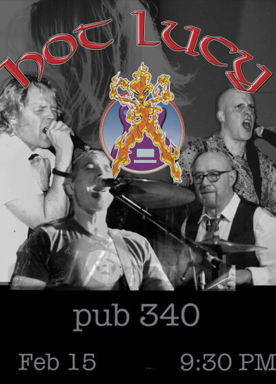 Every 3rd Saturday at Pub 340: Hot Lucy @ Pub 340 Feb 15 2014 - Jun 11th @ Pub 340