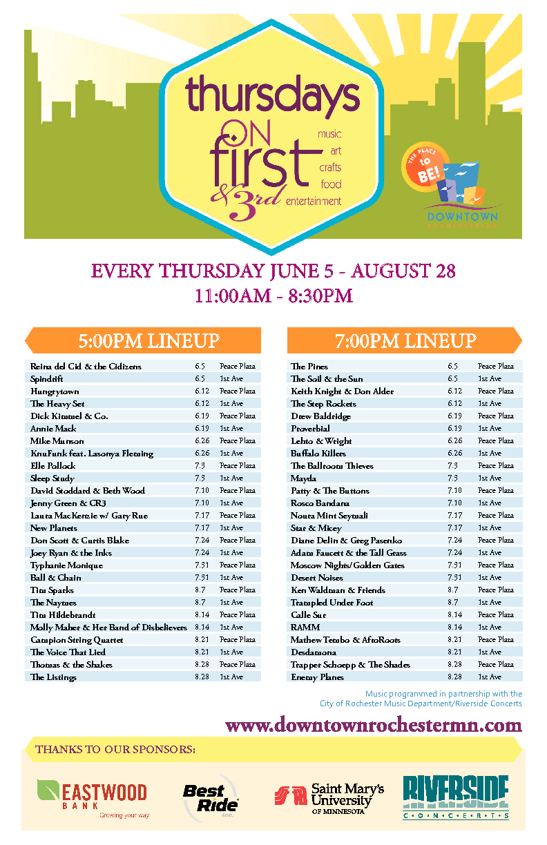 Thurdays on First & Third: Don Alder, Keith Knight @ Peace Plaza - Jun 12, 2014