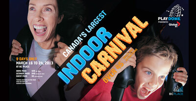 PlayDome - Canada's largest indoor carnival!: PlayDome @ BC Place Mar 24 2013 - May 6th @ BC Place