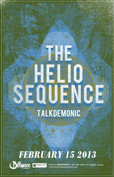 The Helio Sequence, Talkdemonic @ The Biltmore Cabaret Dec 31 1969 - May 6th @ The Biltmore Cabaret
