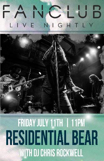 Residential Bear @ Vancouver FanClub - Jul 11, 2014