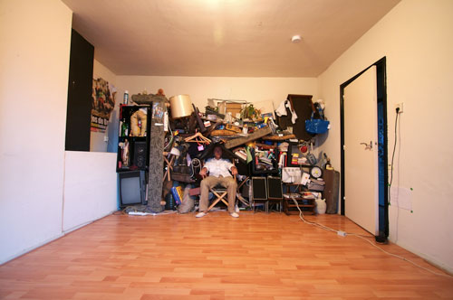 Jeff Werner : Stacked the Living Room Along One Wall @ The Ministry of Casual Living Jan 8 2010 - Jul 8th @ The Ministry of Casual Living