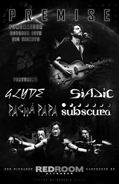 ˙∆˚ Premise ˙∆˚  feat.: Glyde, Siadic, Pacha Papa, Subscura @ The Red Room - Oct 12, 2017