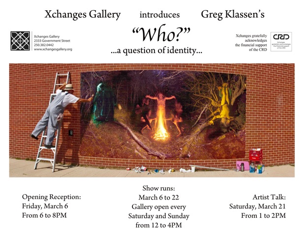 Greg Klassen @ Xchanges Gallery Mar 21 2015 - Jun 16th @ Xchanges Gallery