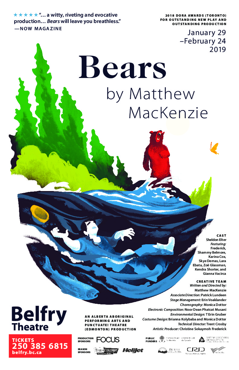 Bears @ Belfry Theatre Feb 23 2019 - Jun 19th @ Belfry Theatre