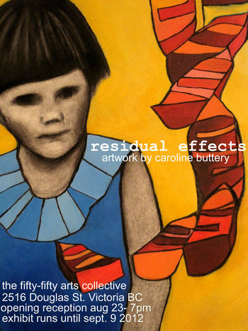 Residual Effects @ the fifty fifty arts collective Aug 23 2012 - Jun 3rd @ the fifty fifty arts collective