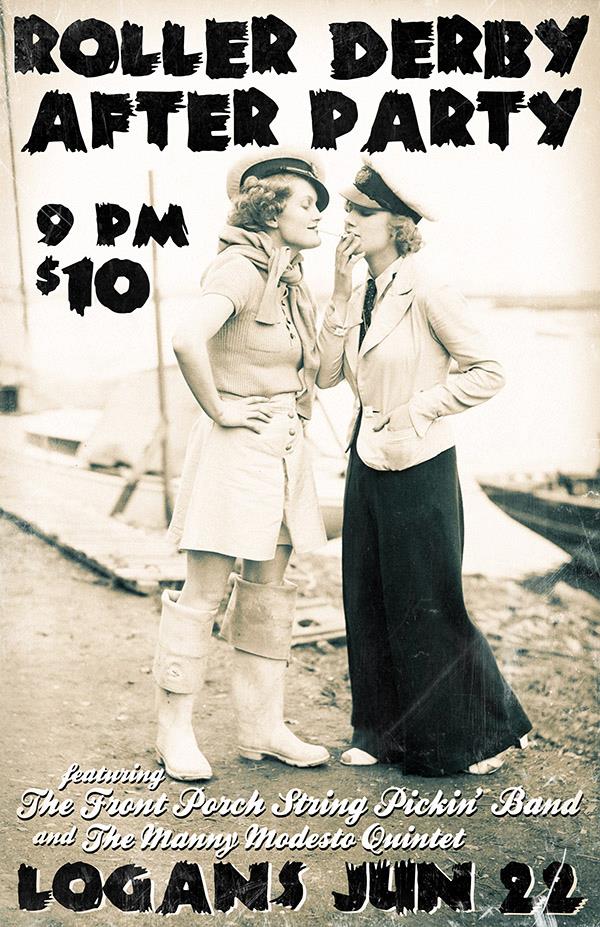 Eves of Destruction Rollerderby afterparty!! ft.: Bands TBA @ Logan's Pub - Jun 22, 2013
