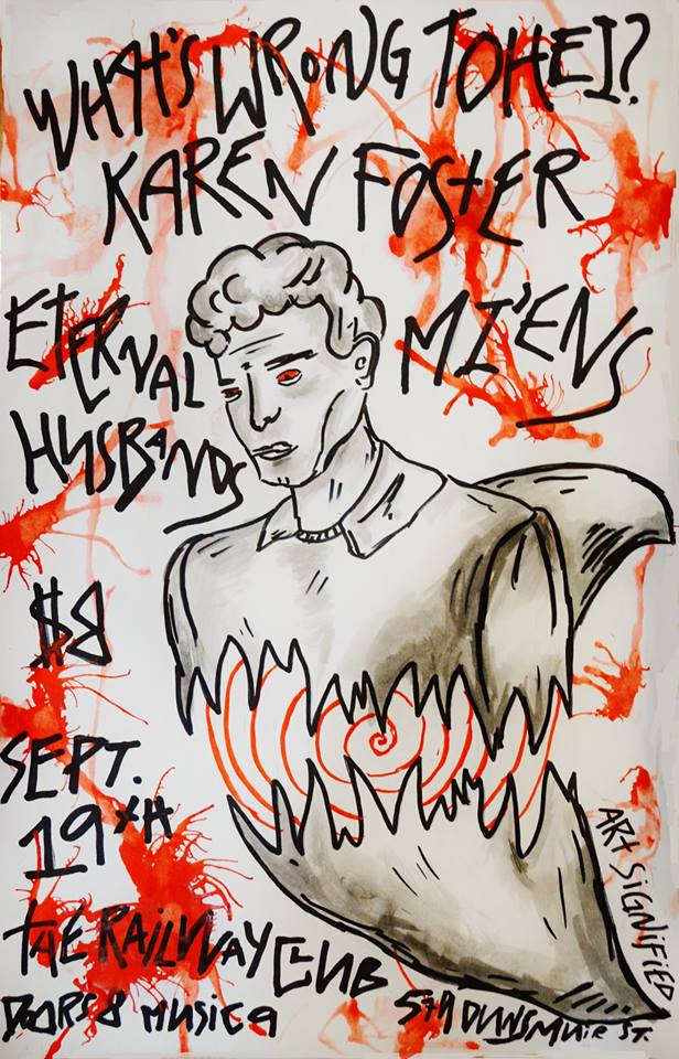 What's Wrong Tohei?, Foster Kare, Mi'ens @ Railway Club Sep 19 2013 - May 8th @ Railway Club