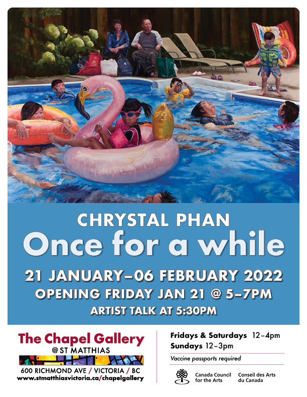 'Once for a while': Chrystal Phan @ The Chapel Gallery Jan 21 2022 - May 7th @ The Chapel Gallery