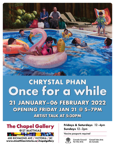 'Once for a while': Chrystal Phan @ The Chapel Gallery Jan 28 2022 - May 7th @ The Chapel Gallery