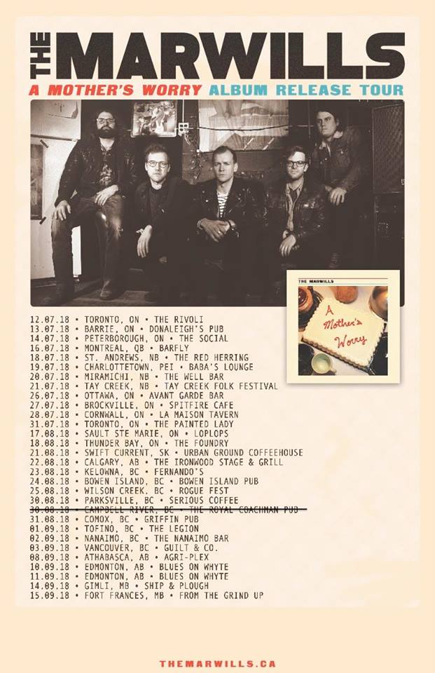 The Marwills  @ Guilt & Co. Sep 3 2018 - Jun 12th @ Guilt & Co.