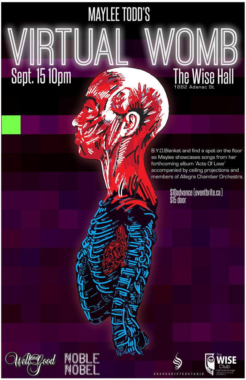 Maylee Todd's Virtual Womb: Maylee Todd @ WISE Hall Sep 15 2016 - May 16th @ WISE Hall