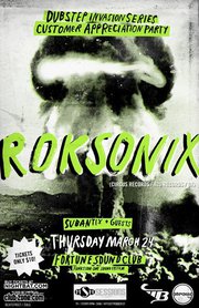 ROKSONIX (Circus Records / UK) - MSH Sessions: Roksonix @ Fortune Sound Club Mar 24 2011 - Jun 27th @ Fortune Sound Club