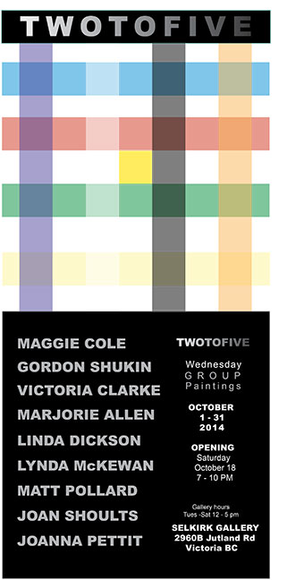 Two to Five exbition @ Selkirk Gallery - Oct 01, 2014
