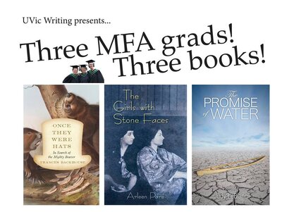 Three MFA Grads! Three Books!: Judy LeBlanc, Arleen Par&eacute;, Frances Backhouse @ Copper Owl Jan 11 2018 - Jun 4th @ Copper Owl