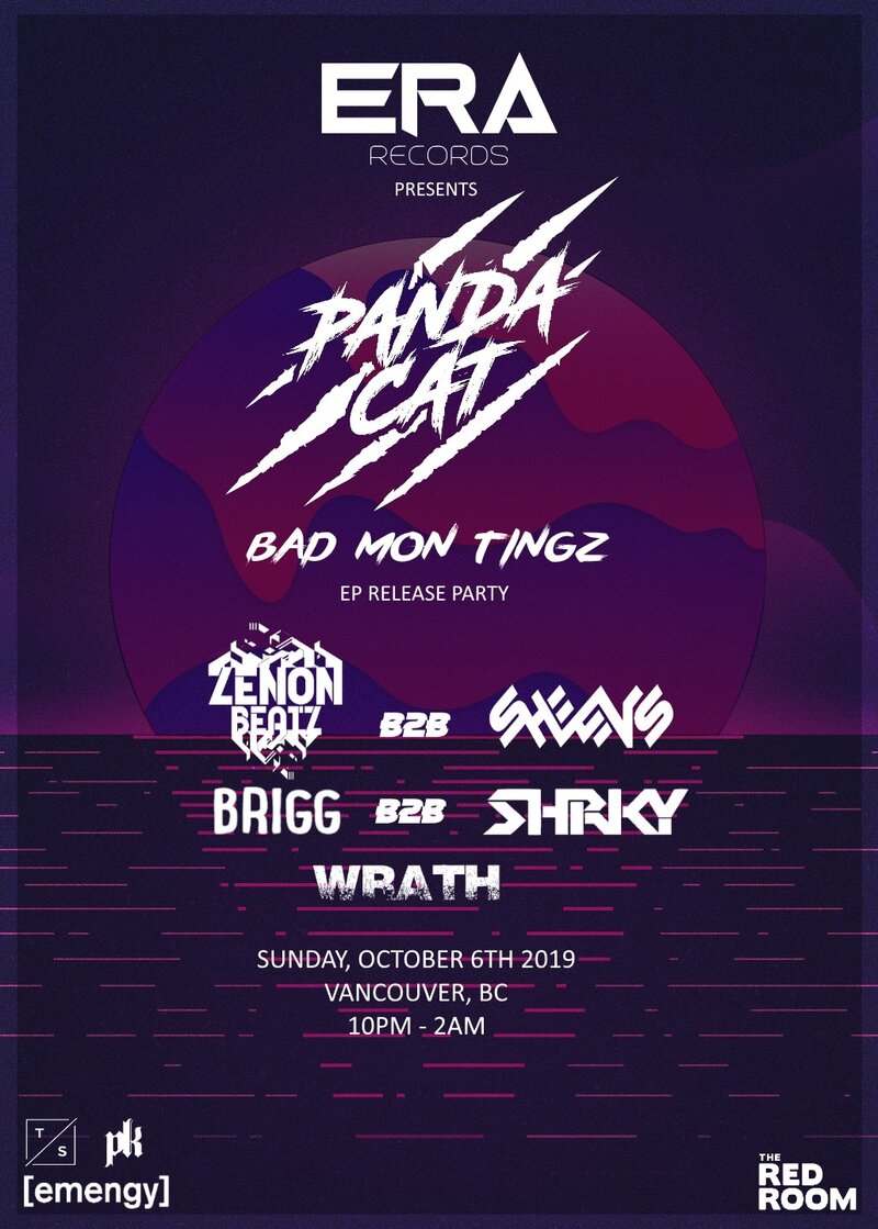 ERA Records: Panda Cat Bad Mon Tingz Ep Release Party @ The Red Room Oct 6 2019 - Jun 14th @ The Red Room