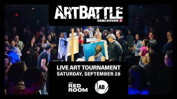 Art Battle Vancouver - SEPTEMBER @ The Red Room Sep 28 2019 - Jun 12th @ The Red Room