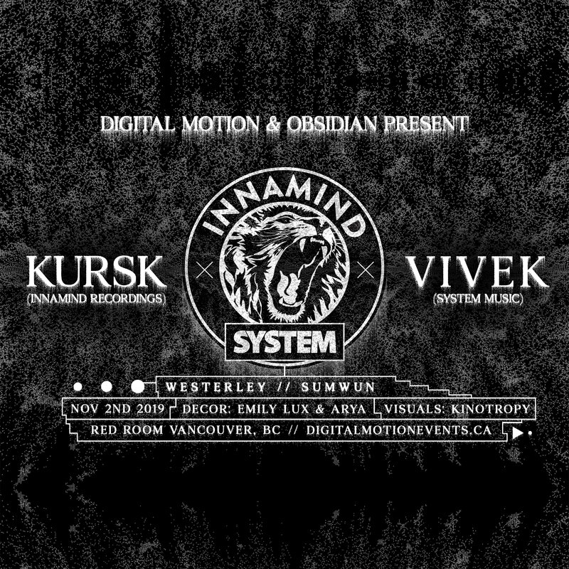 Innamind vs System at SUBculture Saturdays @ The Red Room Nov 2 2019 - Jun 14th @ The Red Room