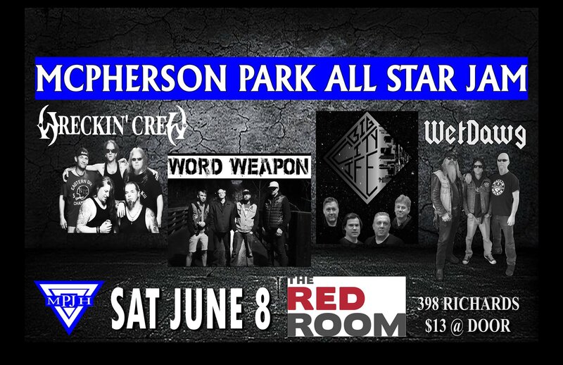 Wreckin' Crew, Word Weapon, Big City Life, Wetdawg @ The Red Room Jun 8 2019 - Jun 14th @ The Red Room