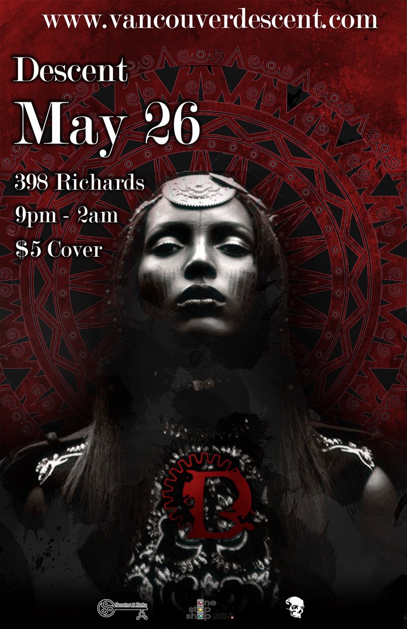 Descent Gothic May @ The Red Room May 26 2019 - Jun 14th @ The Red Room