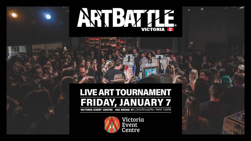 Art Battle Victoria - Jun 8th @ Victoria Event Centre