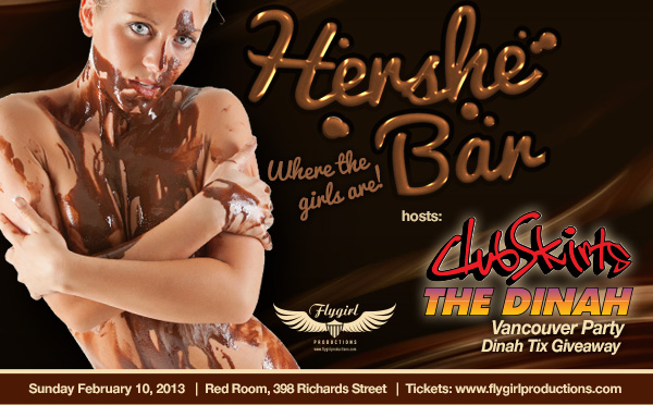 Hershe Bar - Hosts ClubSkirts - The Dinah Party! @ The Red Room - Feb 10, 2013