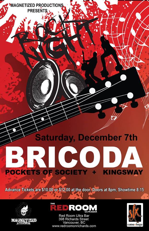 BRICODA, Pockets of Society, Kingsway @ The Red Room Dec 7 2013 - Jun 14th @ The Red Room