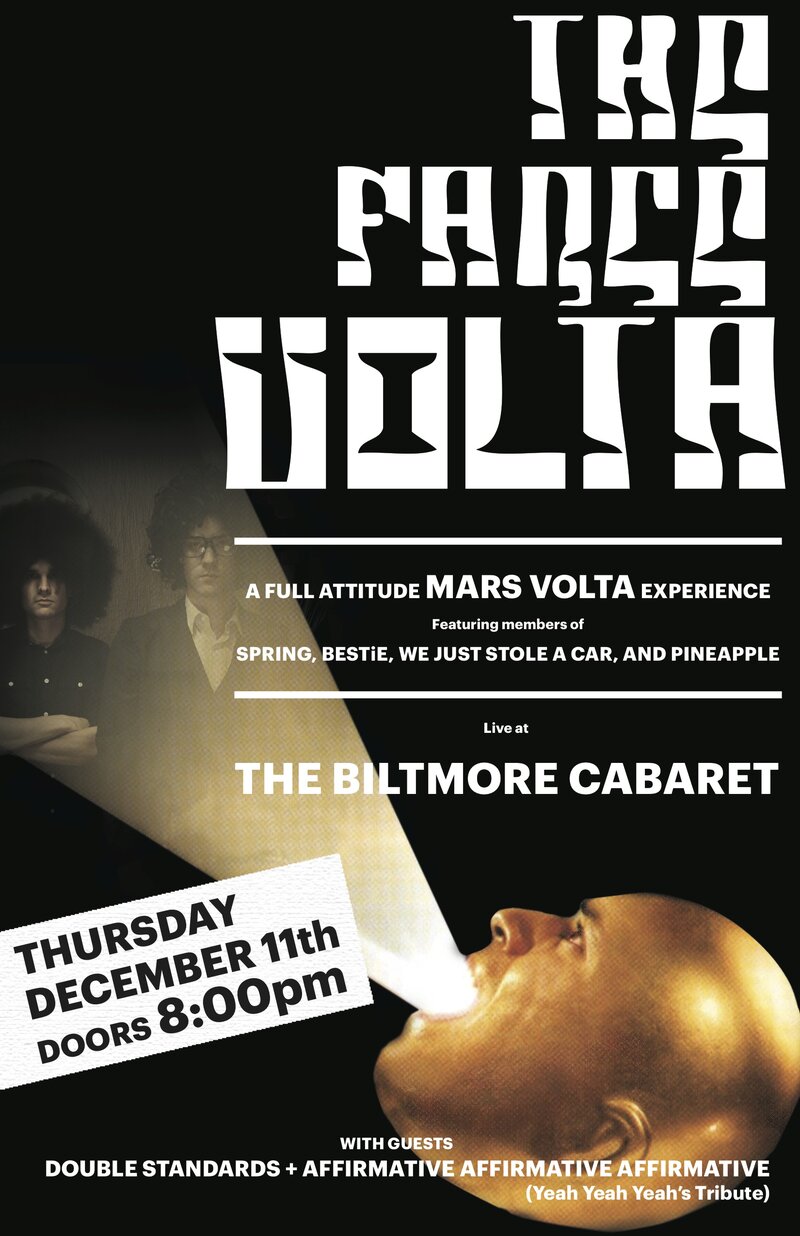 Farce Volta, Double Standards, Affirmative Affirmative Affirmative @ The Biltmore Cabaret Dec 11 2014 - Jun 15th @ The Biltmore Cabaret