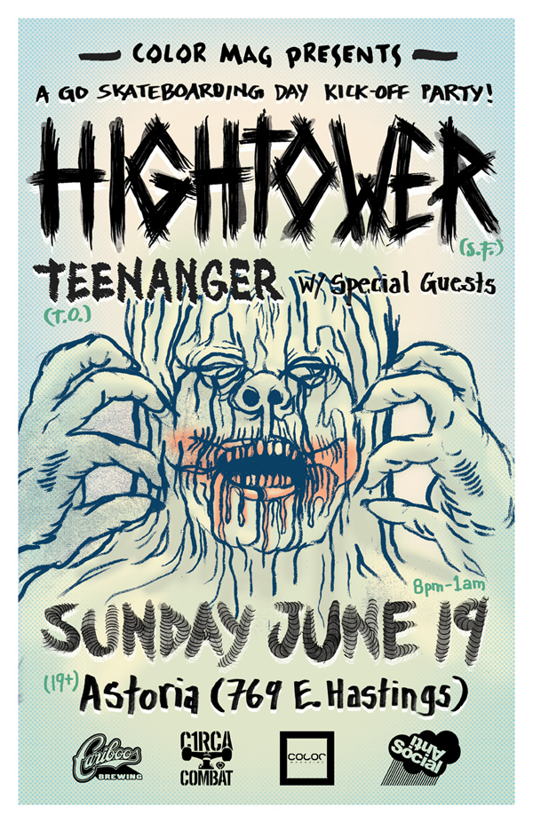 HIGHTOWER X TEENANGER: Hightower, Teenanger, congress @ The Astoria  Jun 19 2011 - May 1st @ The Astoria 