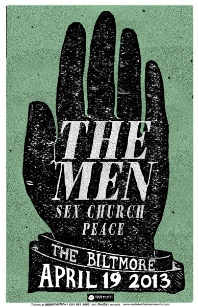 The Men, Sex Church, PEACE @ The Biltmore Cabaret Dec 31 1969 - May 12th @ The Biltmore Cabaret