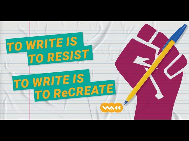 To Write is to Resist. To Write is to ReCreate.: Anna Marie Sewell, Alejandro Saravia, Ava Homa @ Online Jan 28 2021 - May 13th @ Online