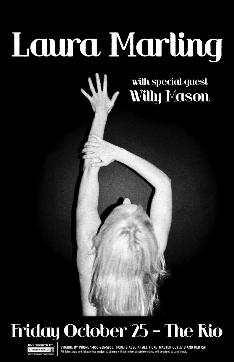 Laura Marling, Willy Mason @ Rio Theatre Oct 25 2013 - May 13th @ Rio Theatre
