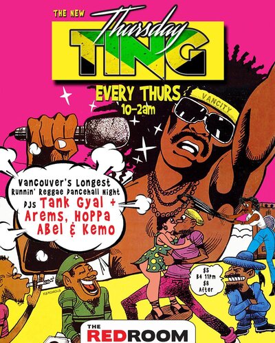 TING! w/ DJ Hoppa & Tank Gyal @ The Red Room Dec 13 2018 - Jun 14th @ The Red Room