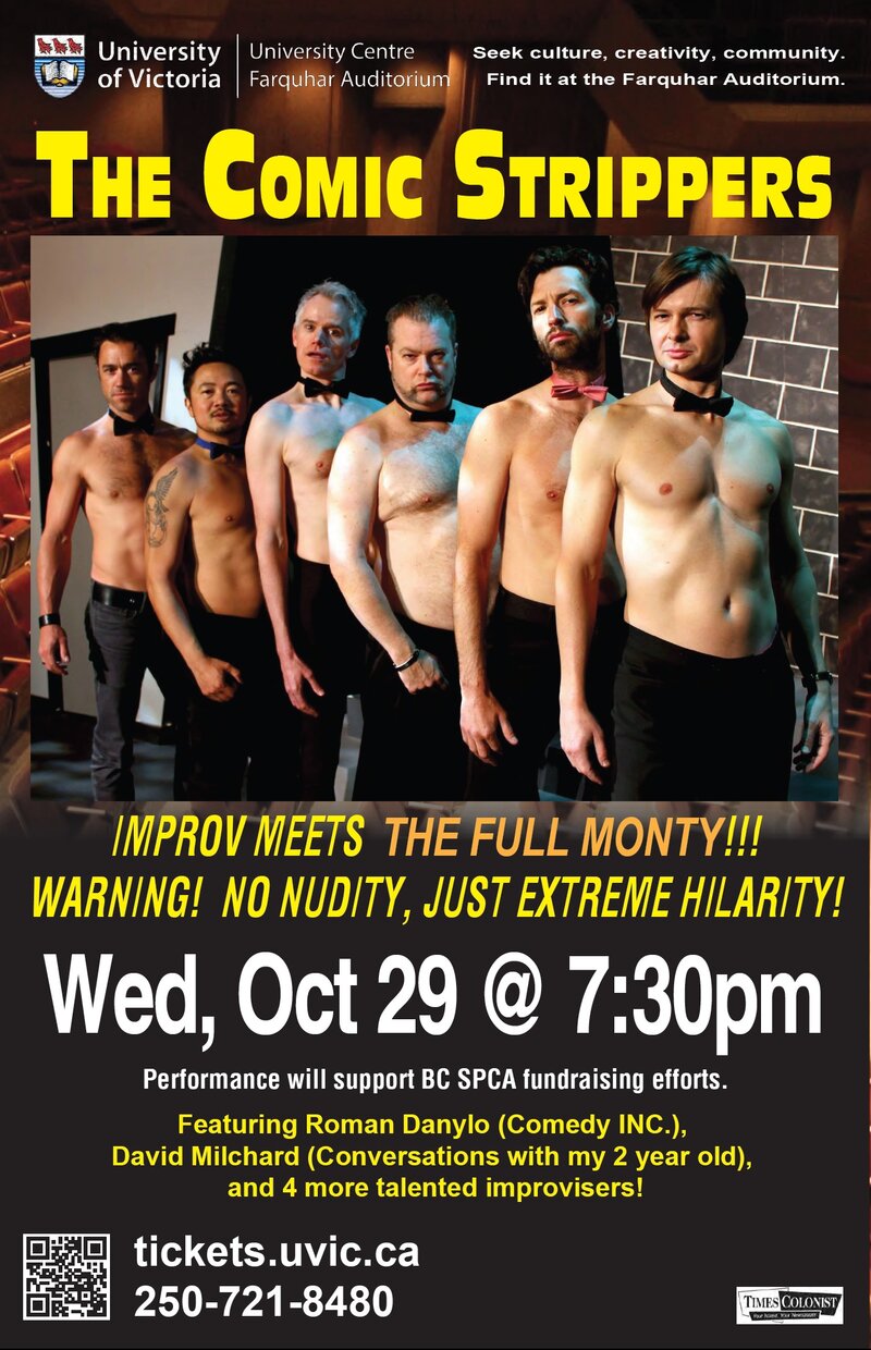 The Comic Strippers: The Comic Strippers @ The Farquhar at UVic Oct 29 2014 - Jun 6th @ The Farquhar at UVic