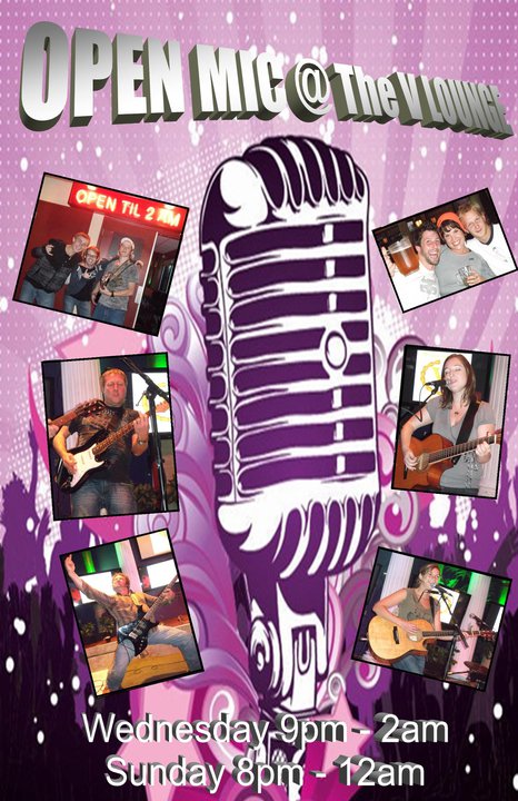 Open Mic @ V-lounge Dec 29 2010 - Jun 8th @ V-lounge