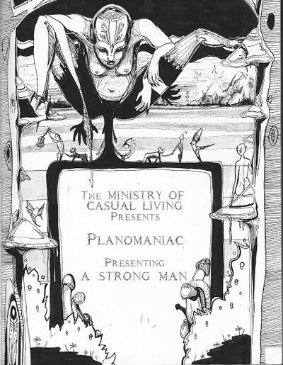 Planomaniac presenting A Strong Man @ Ministry of Casual Living 1056A North Park Mar 5 2016 - Jul 19th @ Ministry of Casual Living 1056A North Park