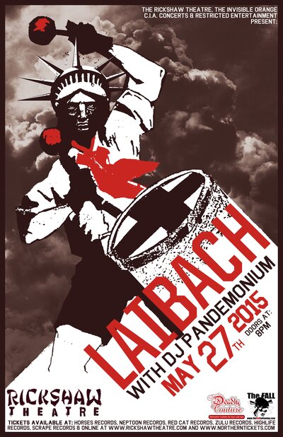 Laibach @ Rickshaw Theatre - May 27, 2015