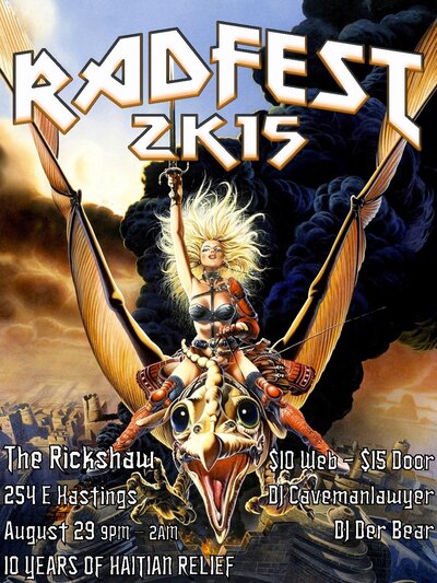 RADFEST 2K15: DJ Caveman Lawyer, DJ Sillysellyn @ Rickshaw Theatre Aug 29 2015 - Jun 15th @ Rickshaw Theatre