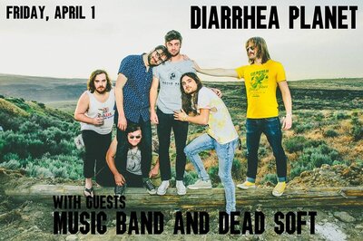 Diarrhea Planet, Music Band, Dead Soft @ Rickshaw Theatre Apr 1 2016 - Jun 20th @ Rickshaw Theatre