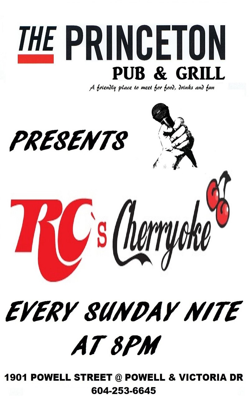 Rc's Cherryoke @ Princeton Pub Oct 27 2013 - Jun 10th @ Princeton Pub