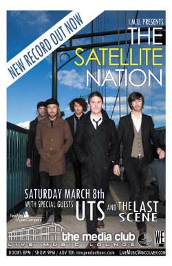 The Satellite Nation, UTS, The Last Scene @ The Media Club Mar 8 2008 - May 13th @ The Media Club