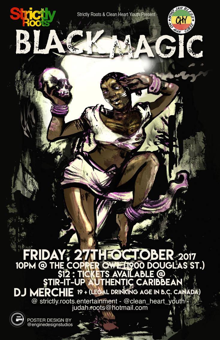 Strictly Roots & Clean Heart Youth Present Black Magic: DJ MERCHIE @ Copper Owl Oct 27 2017 - Jun 5th @ Copper Owl