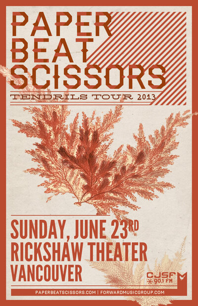 Paper Beat Scissors, Christopher Smith @ Rickshaw Theatre Jun 23 2013 - May 6th @ Rickshaw Theatre