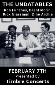 The Undatables - A Comedy Extravaganza: Ron Funches, Rick Glassman, Brent Morin, Dino Archie @ Rickshaw Theatre Feb 7 2015 - Jun 23rd @ Rickshaw Theatre