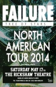 Failure @ Rickshaw Theatre May 17 2014 - Jun 23rd @ Rickshaw Theatre