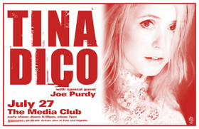 Tina Dico, Joe Purdy @ The Media Club - Jul 27, 2006