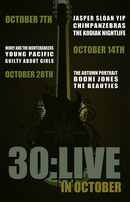 30:Live: Henry and the Nightcrawlers, Young Pacific, Guilty About Girls @ The Forum Oct 14 2010 - May 6th @ The Forum